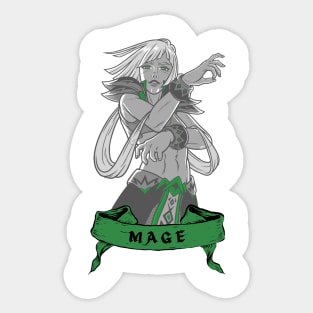 Mystic Mage - DnD/Fantasy Sticker